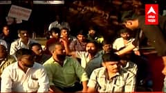 ST Workers Strike : Thane : ठाण्याच्या खोपट एसटी डेपोमधून कालपासून एकही बस निघाली नाही ABP Majha