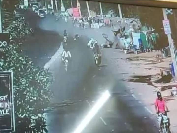 rajasthan jodhpur audi car accident bikers scooters death injured Rajasthan: जोधपुर में तेज रफ्तार Audi कार का कहर, कई लोगों को रौंदा, एक की मौत, 8 घायल, Video