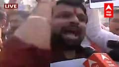 BJP vs Nawab Malik : नवाब मलिक यांच्या विरोधात भाजप युवा मोर्चाचे मंत्रालयाबाहेर जोरदार आंदोलन...