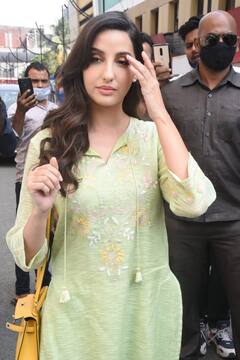 Nora Fatehi: নাচের ক্লাসের বাইরে ক্যামেরাবন্দি বলিউডের অন্যতম 'ডান্সিং ডিভা' নোরা ফতেহি