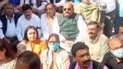 Dehradun: Ganesh Godiyal के अगुवाई में Congress का मौन व्रत धरना प्रदर्शन। HINDI NEWS