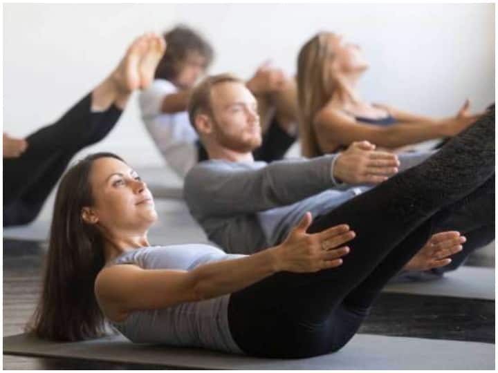 Weight Loss Tips Do these Yogasanas to Reduce arm and thigh Fat And Weight Loss Yoga Weight Loss Tips: हाथ और जांघ की चर्बी घटाने के लिए करें ये योगासन, जल्द दिखेगा असर