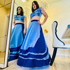 Bhojpuri Actress Pakhi Hegde in Pics: भोजपुरी अभिनेत्री पाखी हेगड़े की खूबसूरती और निखरती है ट्रेडिशनल ड्रेसेस में, देखें तस्वीरें