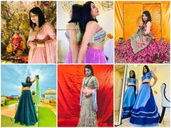 Bhojpuri Actress Pakhi Hegde in Pics: भोजपुरी अभिनेत्री पाखी हेगड़े की खूबसूरती और निखरती है ट्रेडिशनल ड्रेसेस में, देखें तस्वीरें