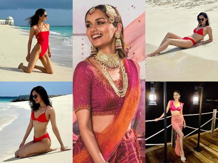 Manushi Chhillar Photos: बॉलीवुड डेब्यू के लिए तैयार पूर्व विश्व सुंदरी इन दिनों मालदीप में वैकेशन मना रही हैं. इस वैकेशन की प्यारी तस्वीरें मानुषी ने इंस्टाग्राम के लिए जरिए फैंस के साथ शेयर की हैं. आगे की स्लाइड्स में देखिए मानुषी का ये अंदाज.
