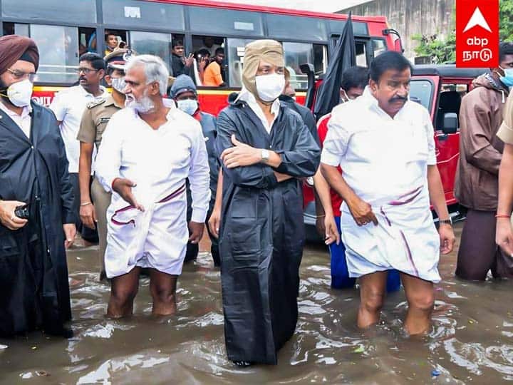 Chennai Rain Tamilnadu CM MK stalin inspects flood affected areas for ...