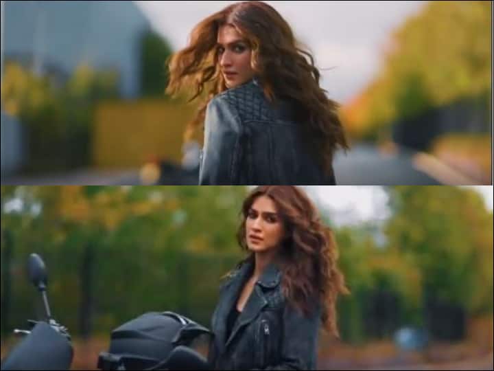 Ganapath: Kriti Sanon Aka Jassi Rides Bike As She Joins Tiger Shroff For UK Schedule. See Video Ganapath: Kriti Sanon Channels Her Action Avatar As She Commences Shoot For UK Schedule