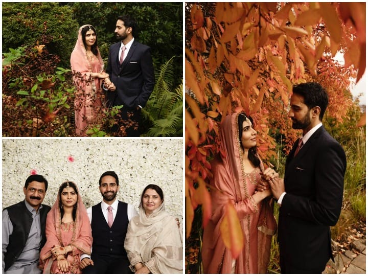 Malala Yousafzai tied the knot at Birmingham home Malala Yousafzai's Marriage: नोबेल पुरस्कार विजेता मलाला यूसुफजई शादी के बंधन में बंधी