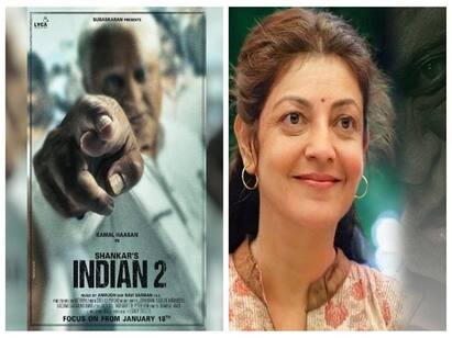 Indian 2: Kamal Haasan Starrer To Replace Kajal Aggarwal? Kajal Aggarwal |  நினைச்ச டைம்ல முடியல..! இந்தியன் 2ல் இருந்து விலகுகும் காஜல்? நல்ல செய்திதான் காரணமாம்..!