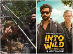 Vicky Kaushal ने Bear Grylls के साथ खाया जिंदा केकड़ा!  Into The Wild में विक्की का एडवेंचर