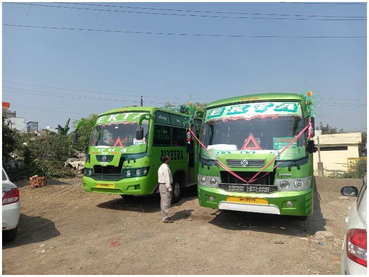 Ujjain News: उज्जैन में बस मालिक के फर्जीवाड़े को देखकर RTO विभाग भी चौंक गया, जानें क्या है पूरा मामला Bus owner forgery came in light in Ujjain Buses were running by surrendring permit in RTO ANN Ujjain News: उज्जैन में बस मालिक के फर्जीवाड़े को देखकर RTO विभाग भी चौंक गया, जानें क्या है पूरा मामला