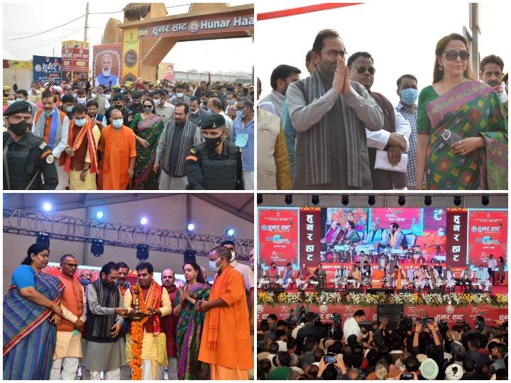 उत्तर प्रदेश बृज तीर्थ विकास परिषद ने वृंदावन में ‘बृज राज उत्सव 2021’ का आयोजन किया. इस मौके पर मथुरा की सांसद हेमा मालिनी भी मौजूद रही. कल मुख्यमंत्री योगी आदित्यनाथ ने इस उत्सव का शुभारंभ किया. एक्टर और सांसद ने इस मौके की तस्वीरें अपने ट्विटर हैंडल से शेयर की.
