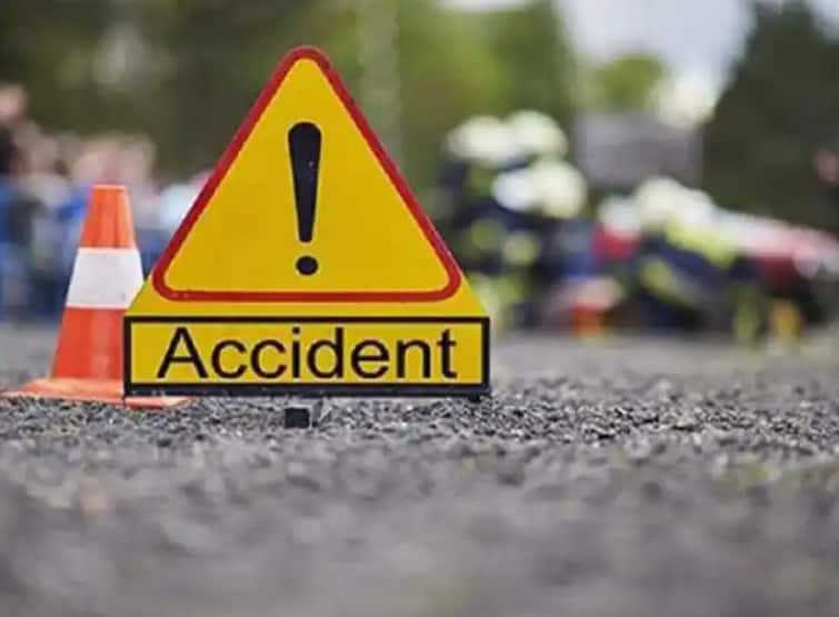 Surendranagar : A biker died in truck accident , driver run after accident Surendranagar : વઢવાણમાં ટ્રકની ટક્કરે બાઇક ચાલકનું ઘટનાસ્થળે જ મોત