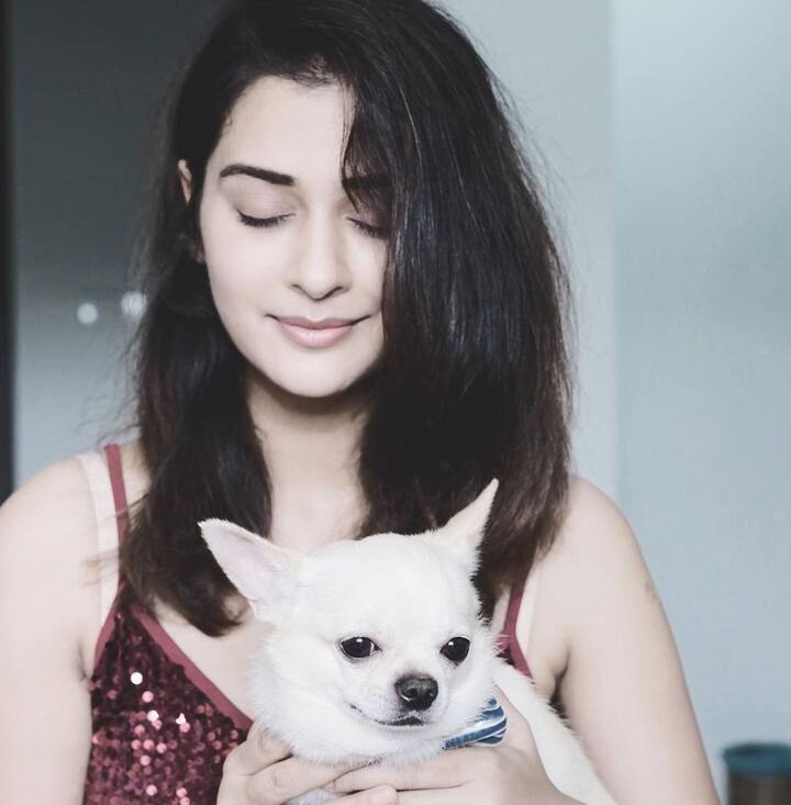 క్యూట్ కుక్కపిల్లలతో పాయల్ (Image credit: Instagram)