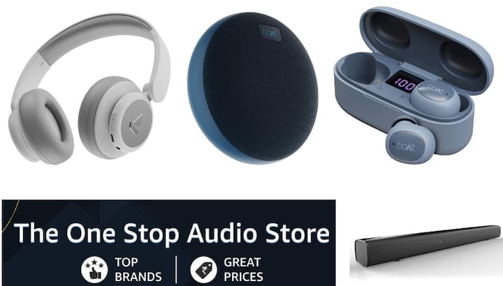 Amazon Deal On Boat Wireless Headphone Buy Boat Bluetooth Speaker Boat Sound Bar online Amazon Offer: ये हैं एमेजॉन पर सबसे ज्यादा बिकने वाले Boat के टॉप 5 हेडफोन और स्पीकर, कीमत हजार रुपये से भी कम