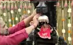 मां अन्नपूर्णा की मूर्ति का इंतजार हुआ खत्म, तस्वीरों के जरिए कीजिए Live दर्शन | Hindi News