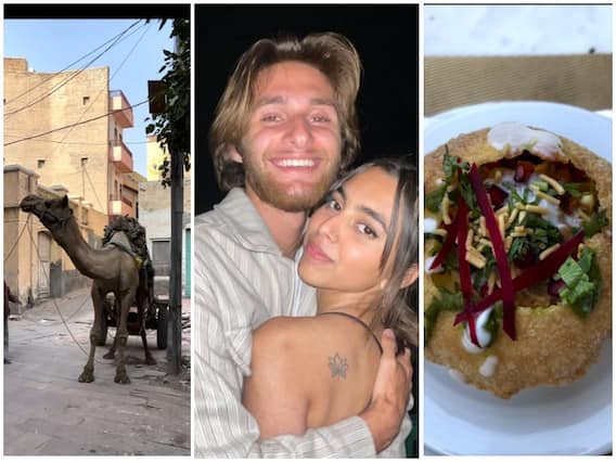 मिर्ची बड़े से लेकर जूनागढ़ फोर्ट तक...विदेशी BF के साथ वेकेशन पर निकलीं Aaliyah Kashyap ने कुछ भी नहीं छोड़ा