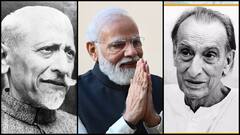 PM Modi Pays Tributes To Maulana Azad & Acharya Kriplani On Their Birth Anniversary