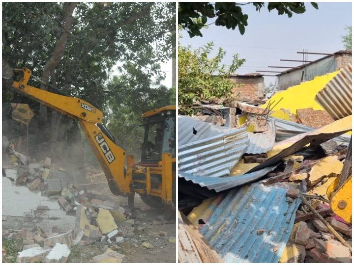 Ujjain Administration continues action under anti mafia campaign two houses demolished ANN Ujjain News: उज्जैन में माफियाओं के खिलाफ अभियान जारी, अब तक 70 बदमाशों के मकान पर चला बुलडोजर