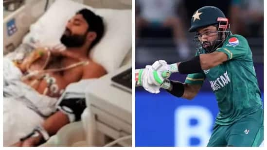 muhamed rizwan spent 2 nights in icu before semi final Muhamed rizwan  | அரையிறுதி போட்டிக்கு முன்பு ஐசியூவில் அனுமதிக்கப்பட்ட ரிஸ்வான்.. உண்மையை உடைத்த டாக்டர்!