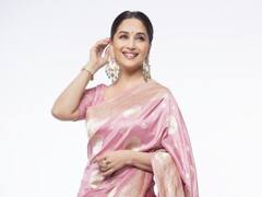 In Pics: मराठमोळ्या साडीत खुललं धकधक गर्लचं सौंदर्य (Madhuri Dixit), फोटो बघताच चाहत्यांच्या हृद्याचे चुकले ठोके