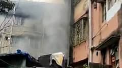 Factory Fire: দক্ষিণদাঁড়িতে বিধ্বংসী আগুন, পুড়ে ছাই প্লাস্টিক কারখানা| Bangla News