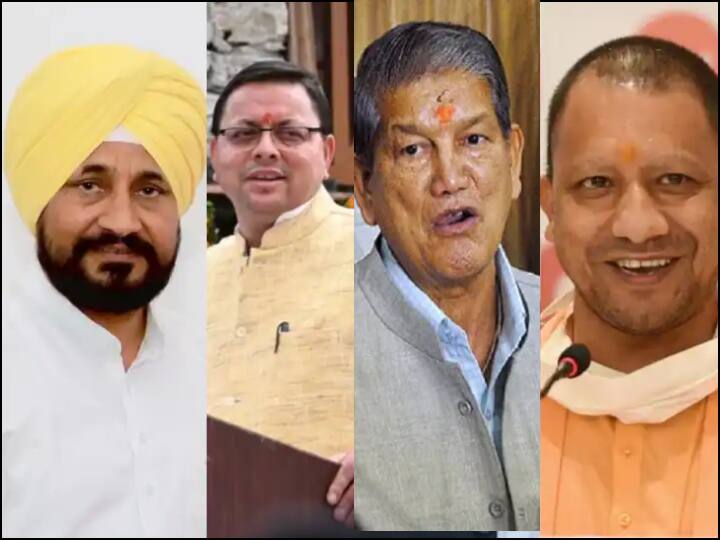 Assembly Elections 2022 abp cvoter survey know which candidates popular as cm candidate in UP Uttarakhand Punjab and Goa ABP Cvoter Survey: पंजाब, यूपी, उत्तराखंड और गोवा में कौन हैं मुख्यमंत्री पद की पहली पसंद