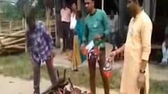 Tripura: পুরভোটের আগে ফের অশান্তি, আগরতলায় 'ছেঁড়া' হল তৃণমূলের পতাকা-ফেস্টুন| Bangla News