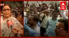 ST Workers Strike : एसटी कर्मचाऱ्यांच्या भेटीला गेलेल्या विद्या चव्हाणांना करावा लागला कर्मचाऱ्यांच्या रोषाचा सामना
