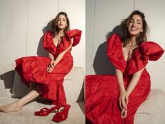लाल ड्रेस पहन Yami Gautam ने बिखेरी इतनी मनमोहक मुस्कान, फैन्स को भा गईं उनकी हर अदा