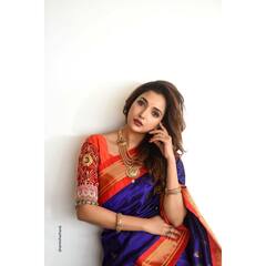 Rupali Bhosale :‘आई कुठे काय करते’ फेम रुपालीवर शोभतेय पैठणी खास!