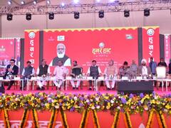 Lucknow Hunar Haat: लखनऊ में दस दिनों तक चलने वाला हुनर हाट शुरू, कई राज्यों ने लगाए स्टॉल