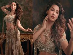 Nora Fatehi ने इस दिलकश अंदाज़ में दिखाईं मनमोहक अदाएं, फैन्स ने दिल थामकर देखीं तस्वीरें