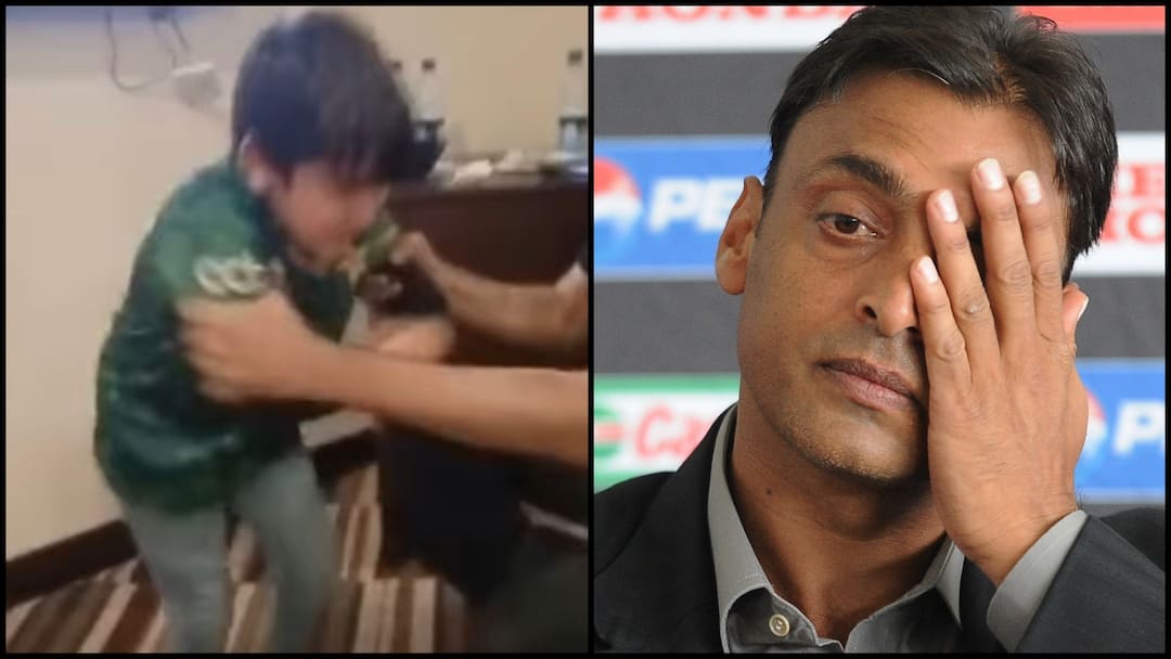 T20 World Cup: 'This Is What Happens When...': Shoaib Akhtar Shares Video of Crying Child After PAK Semi-Final Loss [WATCH] 'This Is What Happens When...': Shoaib Akhtar Shares Video of Crying Child After PAK Semi-Final Loss [WATCH]