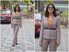 Divya Khosla Kumar Photo: फॉर्मल आउटफिट में स्टालिश पोज देतीं Divya Khosla Kumar के इस अंदाज ने भी ढाया कहर, तस्वीरें वायरल