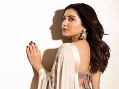 Raashi Khanna pics: சேலையில் மிரட்டும் ராஷி கண்ணாவின் கிளாமர் ஸ்டில்ஸ்..!