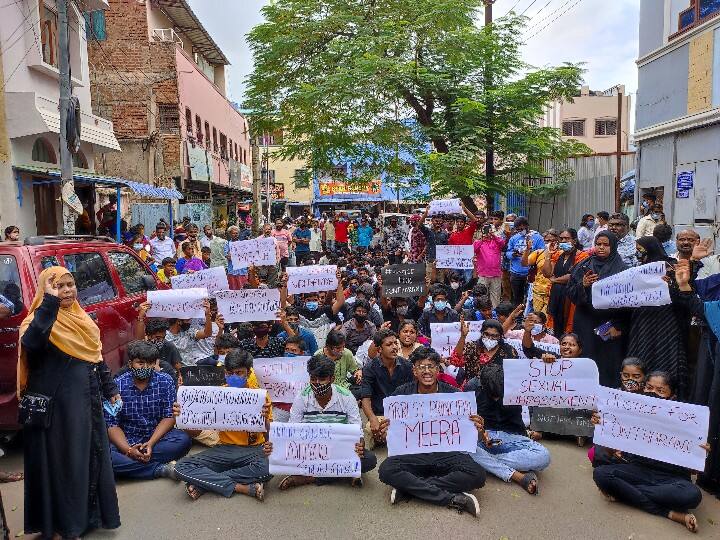 Struggle to arrest school principal in school student suicide case Coimbatore suicide mithun chakravarthy கோவை பள்ளி மாணவி தற்கொலை விவகாரம் : பள்ளி முதல்வரை கைது செய்யக்கோரி வலுக்கும் போராட்டம்..!