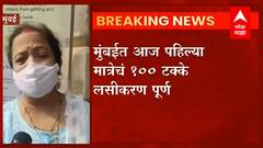 Vaccination : मुंबईत 100 टक्के नागरिकांना पहिला डोस, 65 टक्के नागरिकांना दोन्ही डोस