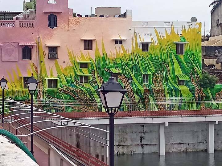 Aiyan kulam Pond, cut by the Nayaka Kings in Thanjavur, is adorned with the Smart City project தஞ்சையில் நாயக்க மன்னர்கள் வெட்டிய அய்யன் குளம் - ஸ்மார்ட் சிட்டி திட்டத்தால் அழகு பெறுகிறது