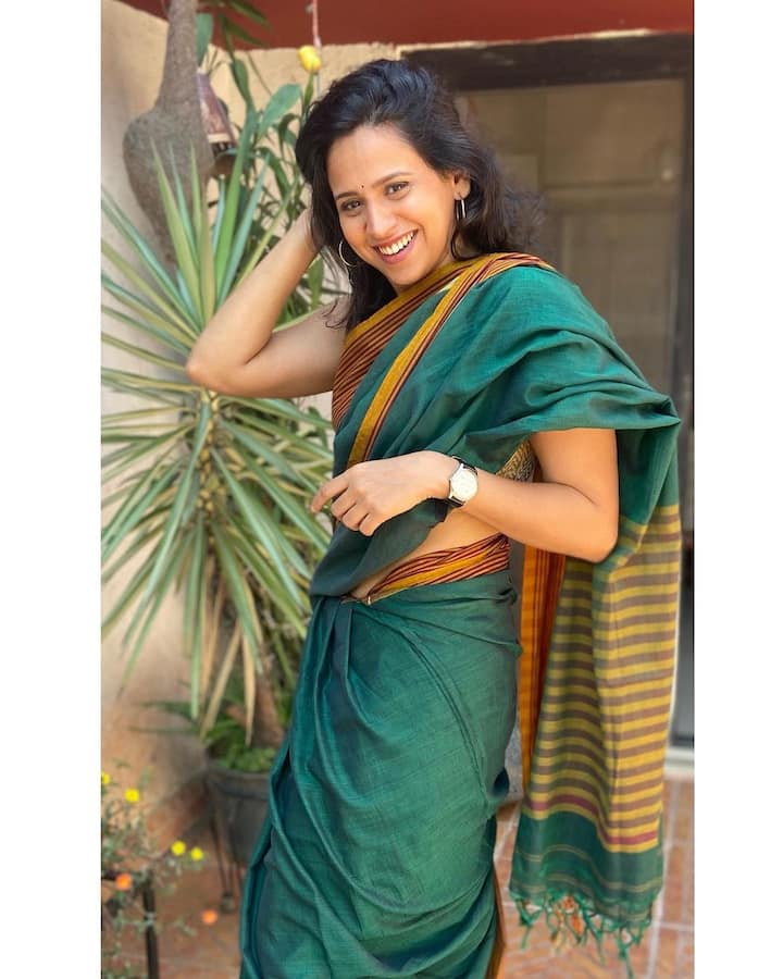 स्वानंदी टिकेकरने 'दिल, दोस्ती, दुनियादारी' या मालिकेतून मराठी मनोरंजन सृष्टीत पदार्पण केले होते. (Photo:@swananditikekar/IG)