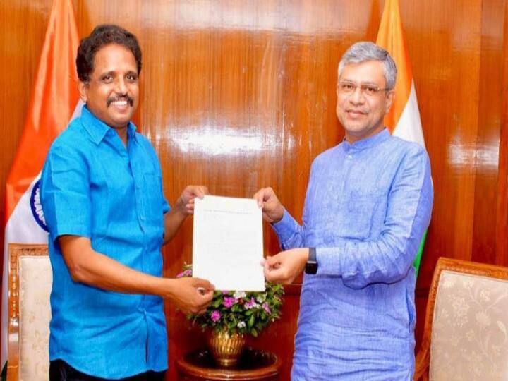 Special trains converted to regular trains - Madurai MP Su.Venkatesan thanks Minister of Railways சிறப்பு ரயில்கள் ரெகுலர் ரயில்களாக மாற்றம் - ரயில்வே அமைச்சருக்கு சு.வெங்கடேசன் நன்றி