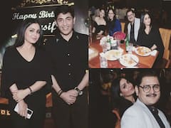 Bhabiji Ghar Par Hai के 'विभूति नारायण' की बर्थ-डे पार्टी में पहुंचे कई कलाकार, भाबीजी ने भी दिए जमकर पोज़