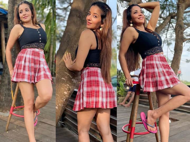 भोजपुरी एक्ट्रेस मोनालिसा इन दिनों गोवा में छुट्टियां मना रही हैं. गोवा से मोनालिसा ने अपनी कुछ लाजवाब तस्वीरें सोशल मीडिया पर शेयर की हैं, जिनमें उनका स्टनिंग लुक देखने को मिल रहा है.