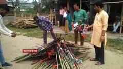 Tripura: ছেঁড়া হল তৃণমূলের পতাকা-ফেস্টুন, কর্মীদের মারধর; পুরভোটের আগে ফের অশান্ত ত্রিপুরা। Bangla News