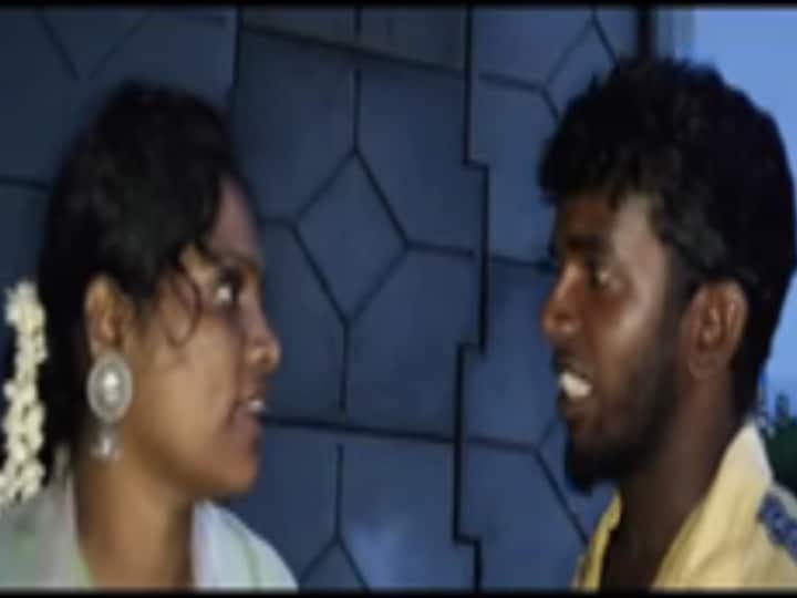 trichy sadhana and kathukaruppu romance video goes on viral Watch Video | திருச்சி சாதனாவும், காத்து கருப்பின் கவுண்டமணி ரொமான்ஸும்.. ஹைப் அலப்பறை..