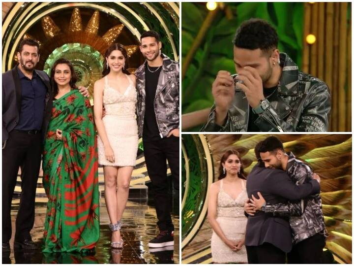 Bigg Boss 15: Salman Khan को देखकर इमोशनल हुए Siddhant Chaturvedi, बिग बॉस के सेट पर जमा मस्ती का रंग Bigg Boss 15 Weekend ka Vaar Siddhant Chaturvedi gets emotional after meeting salman khan rani mukerji enjoys with old friend Bigg Boss 15: Salman Khan को देखकर इमोशनल हुए Siddhant Chaturvedi, बिग बॉस के सेट पर जमा मस्ती का रंग