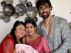 Photos: Rajeev Sen और Charu Asopa ने अपनी बेटी का नाम रखा Ziana Sen, जानिए इस नाम का मतलब
