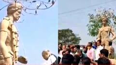 Birsa Munda: মূর্তি বিতর্ক ফিরল বাঁকুড়ায়, বিরসা মুন্ডা ভেবে শিকারিকে মাল্যদান বিজেপি বিধায়কের। Bangla News