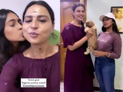 Watch Video | தங்கச்சி.. தங்கச்சி.! நமீதா மாரிமுத்துவை சந்தித்த சுருதி ஷேர் செய்த சூப்பர் பாடல்!