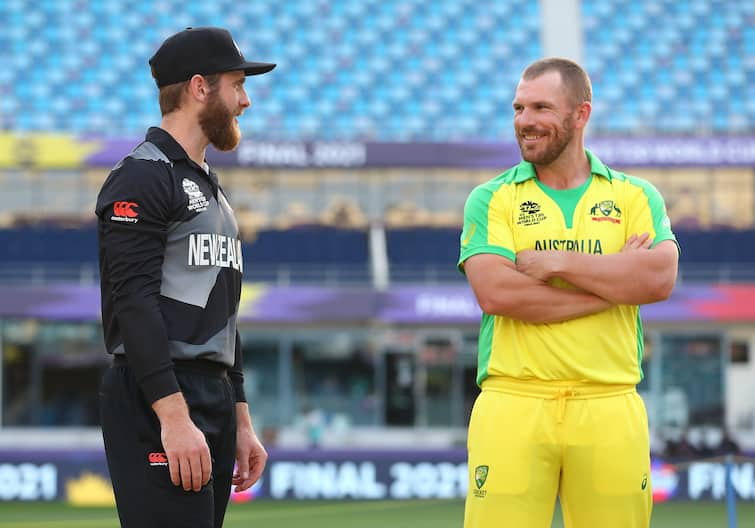 T20 World Cup Final: Australia won the toss chose to field in the final match against new zealand T20 World Cup Final: டாஸ்... டாஸ்... டாஸ்... இறுதிப்போட்டியில் டாஸ் வென்றது ஆஸி., ; அப்போ போட்டியை வெல்லப்போவது?